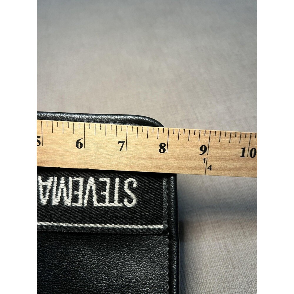 Steve Madden Crossbody Bag Womens Small Black Logo Strap Pouch Set Shoulder - Picture 15 of 16
